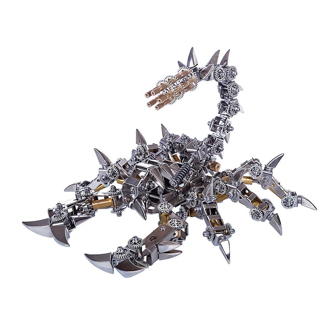 Desktrim™ | DIY 3D Metal Mechanical War Scorpion Puzzle Model Assembly Kit