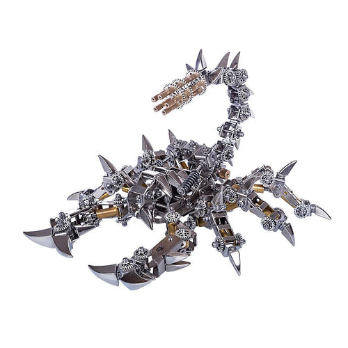 Desktrim™ | DIY 3D Metal Mechanical War Scorpion Puzzle Model Assembly Kit