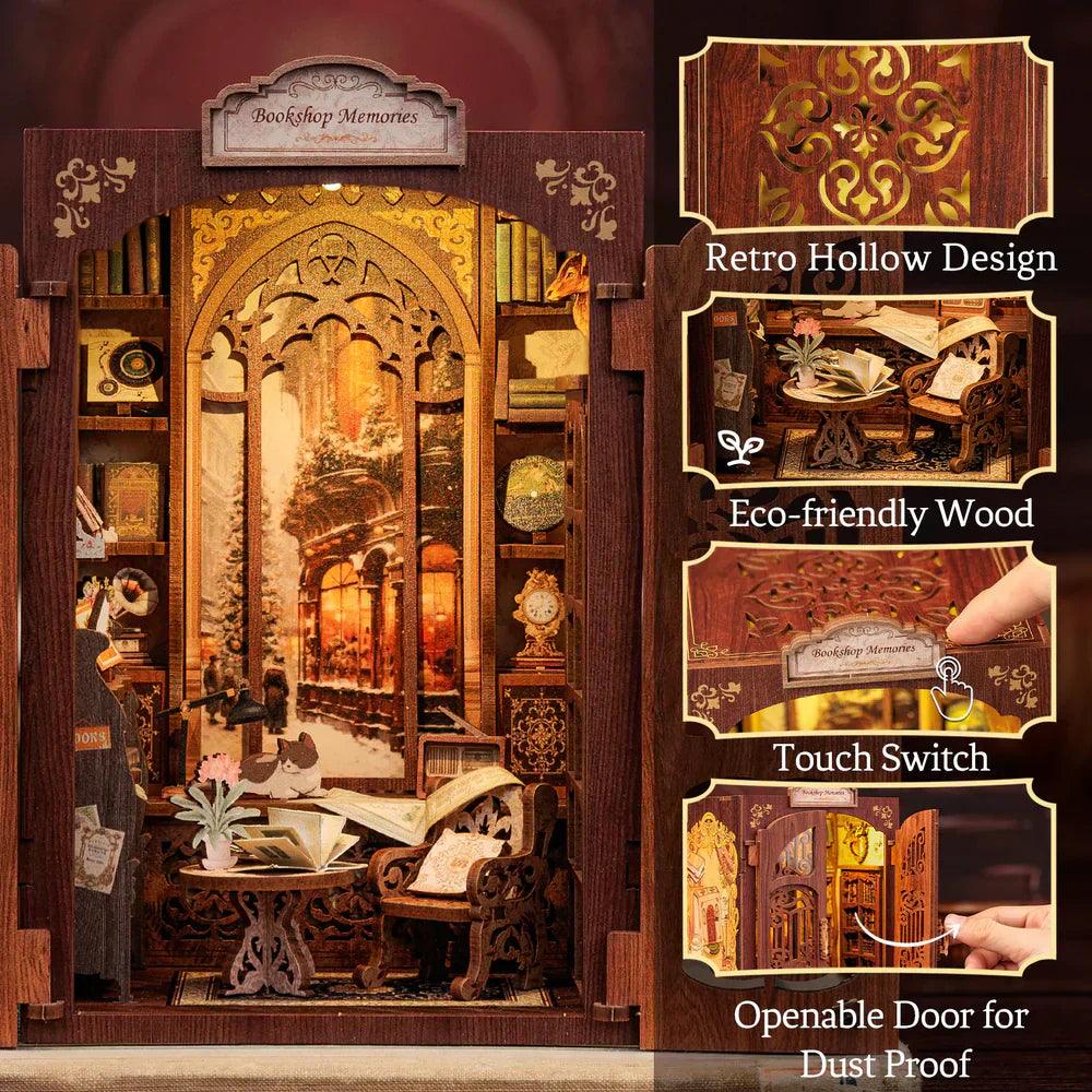 Desktrim™ | Diy Book Nook Shelf - Bookshop Memories