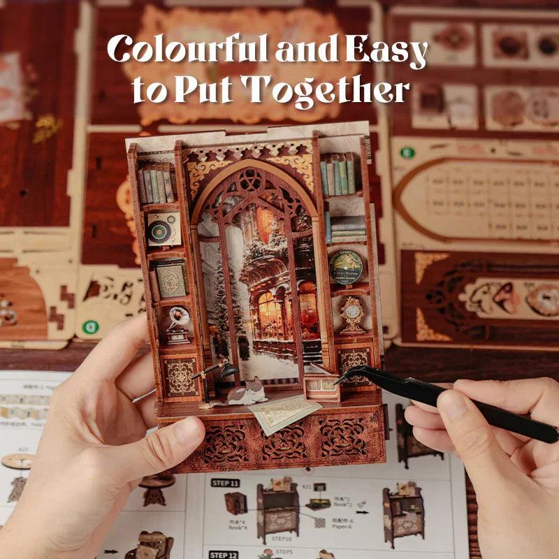 Desktrim™ | Diy Book Nook Shelf - Bookshop Memories