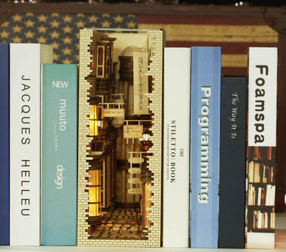 Desktrim™ | Diy Book Nook Shelf - Ancient Street