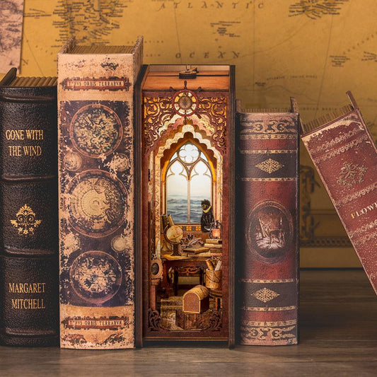 Desktrim™ | Diy Book Nook Shelf - Sailing Memory