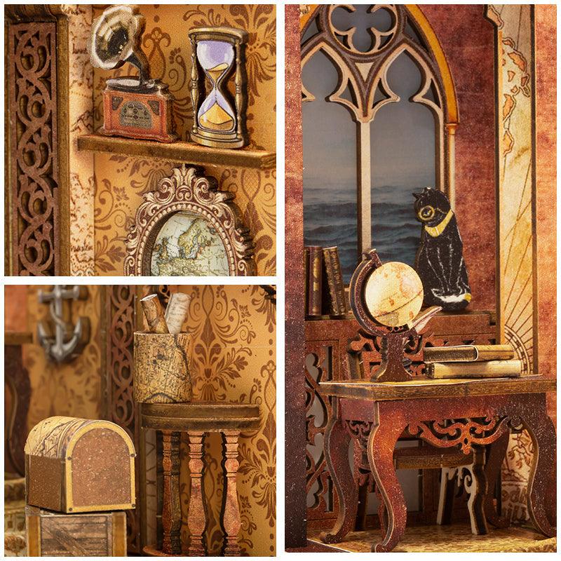 Desktrim™ | Diy Book Nook Shelf - Sailing Memory