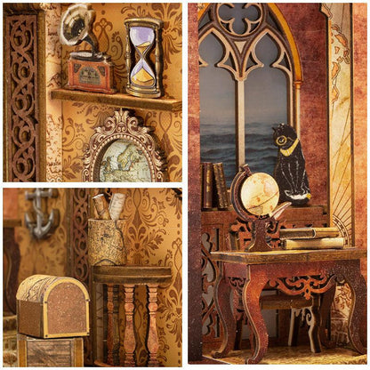 Desktrim™ | Diy Book Nook Shelf - Sailing Memory