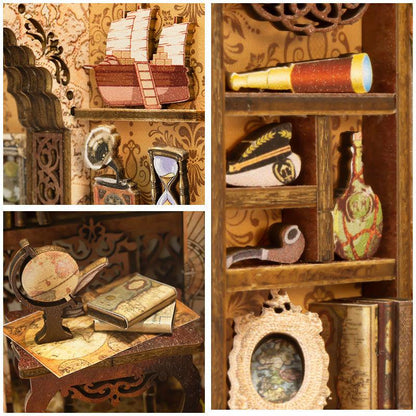 Desktrim™ | Diy Book Nook Shelf - Sailing Memory