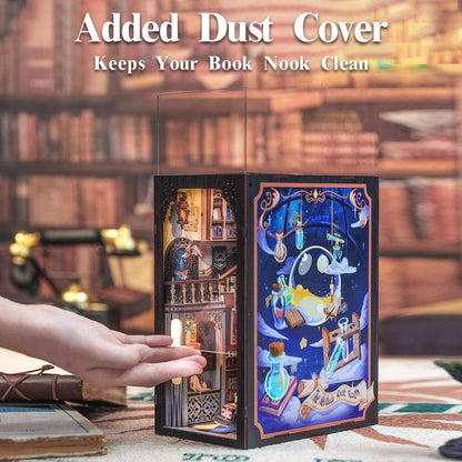 Desktrim™ | Diy Book Nook Shelf - The Nebula Rest Room