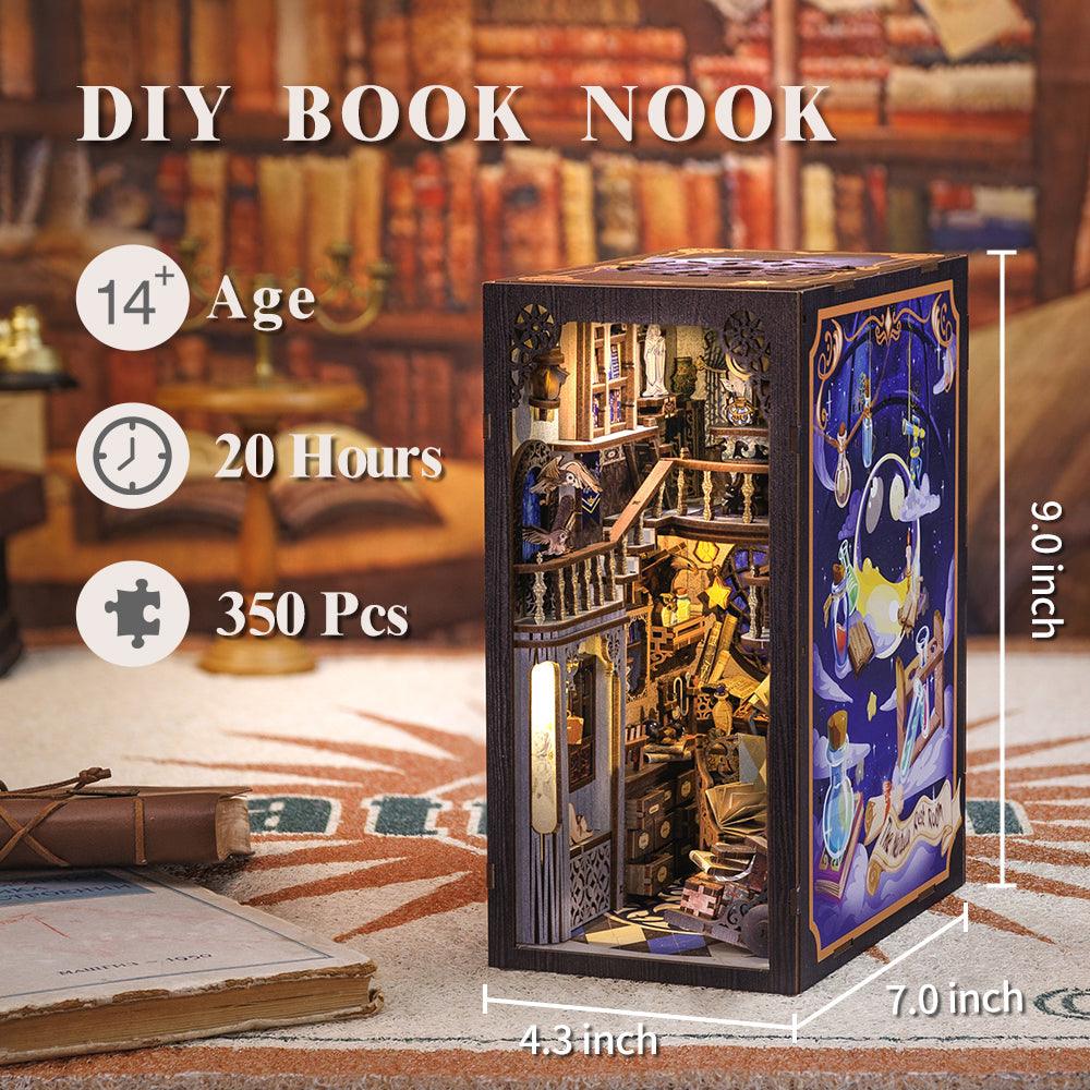 Desktrim™ | Diy Book Nook Shelf - The Nebula Rest Room