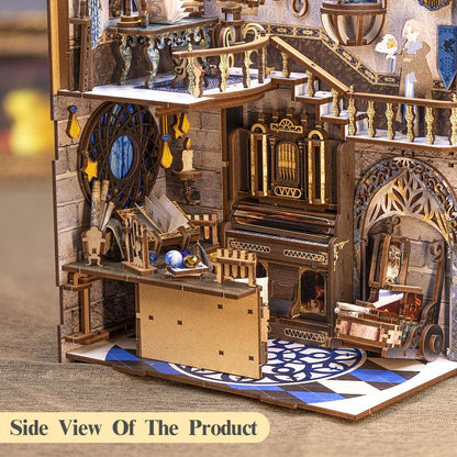 Desktrim™ | Diy Book Nook Shelf - The Nebula Rest Room