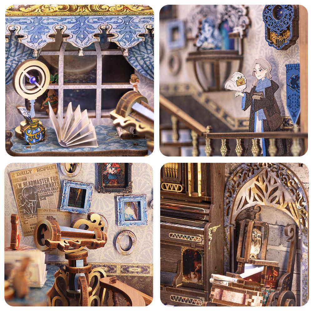 Desktrim™ | Diy Book Nook Shelf - The Nebula Rest Room