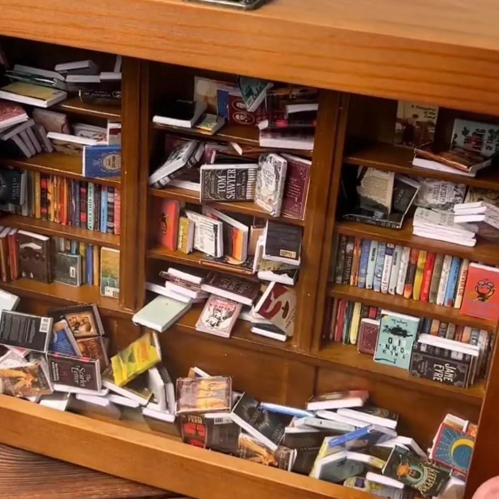 Desktrim™ | Diy Book Nook Shelf - Anxiety Bookshelf