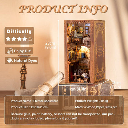 Desktrim™ | Diy Book Nook Shelf - Eternal Bookstore