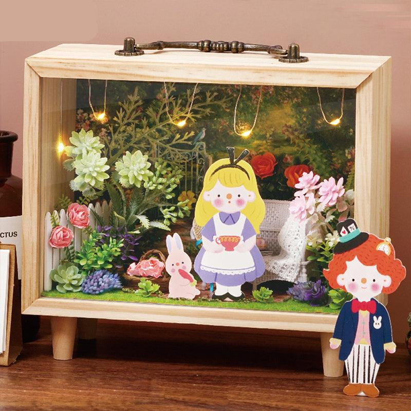 Desktrim™ | DIY Dollhouse Kit (Small wooden box)