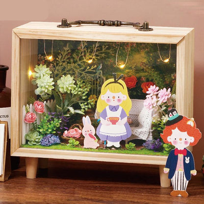 Desktrim™ | DIY Dollhouse Kit (Small wooden box)