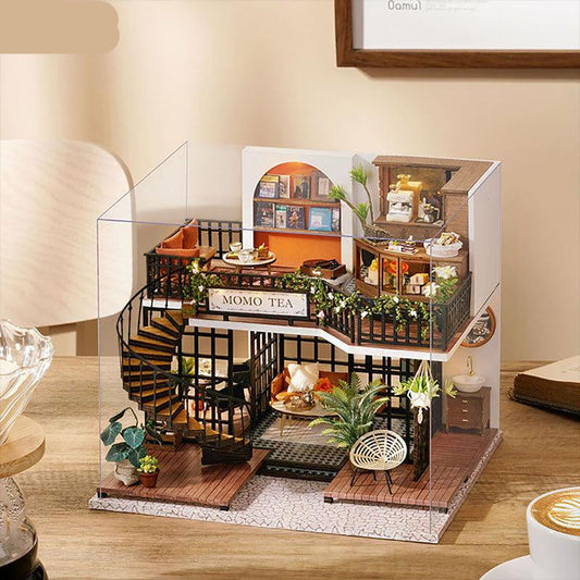 Desktrim™ | DIY Dollhouse Kit (Forest Teashop )