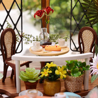 Desktrim™ | DIY Dollhouse Kit (Garden Cafe)
