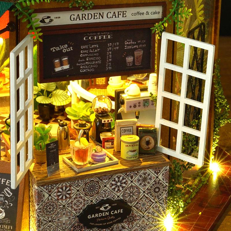Desktrim™ | DIY Dollhouse Kit (Garden Cafe)