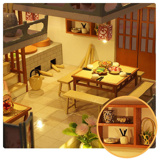 Desktrim™ | DIY Dollhouse Kit (Guqin Pavilion)