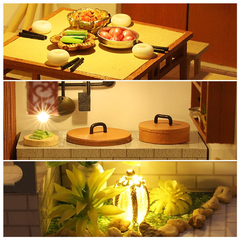 Desktrim™ | DIY Dollhouse Kit (Guqin Pavilion)