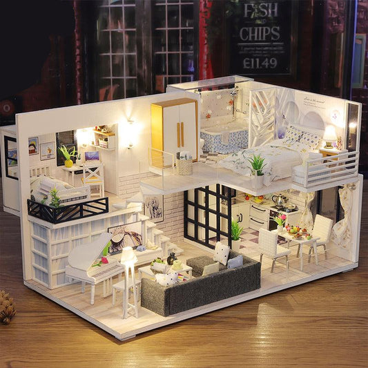 Desktrim™ | DIY Dollhouse Kit (Happy Time)
