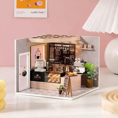 Desktrim™ | DIY Dollhouse Kit (Leisurely Coffee Shop)