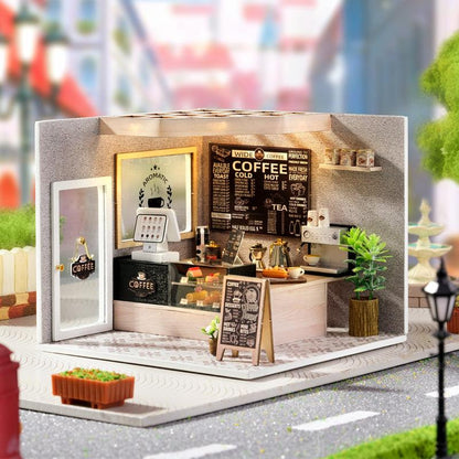Desktrim™ | DIY Dollhouse Kit (Leisurely Coffee Shop)