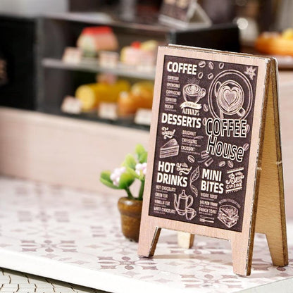 Desktrim™ | DIY Dollhouse Kit (Leisurely Coffee Shop)
