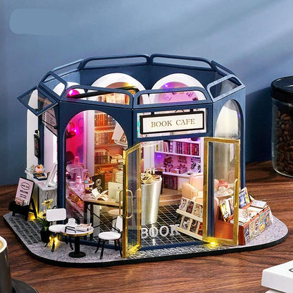 Desktrim™ | Dollhouse Kit (Book Cafe)