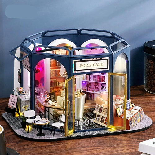 Desktrim™ | Dollhouse Kit (Book Cafe)