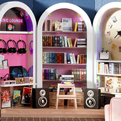 Desktrim™ | Dollhouse Kit (Book Cafe)