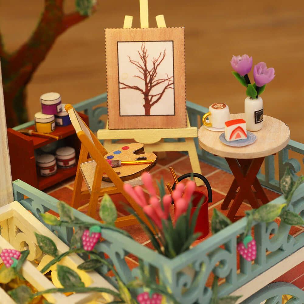 Desktrim™ | Tropical Jungle Resort Miniature DIY Kit