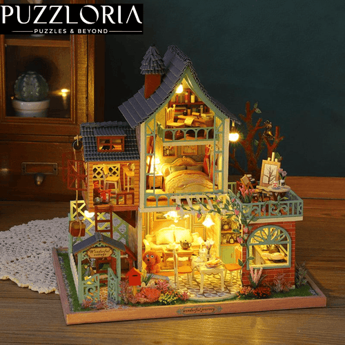 Desktrim™ | Tropical Jungle Resort Miniature DIY Kit