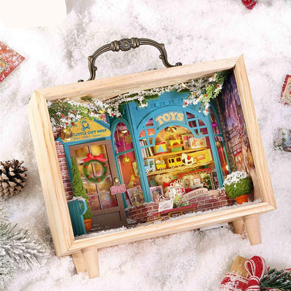 Desktrim™ | DIY Dollhouse Kit (Small Wooden Box)