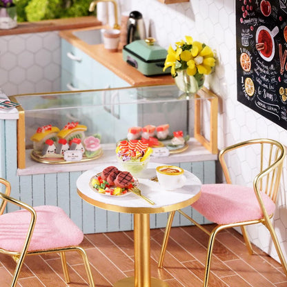 Desktrim™ | DIY Dollhouse Kit (Sunny Tea Station)