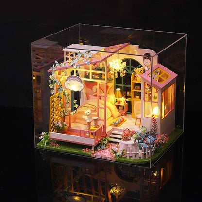 Desktrim™ | DIY Dollhouse Kit ( Story of Flowers )