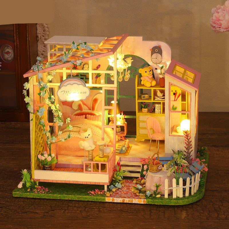 Desktrim™ | DIY Dollhouse Kit ( Story of Flowers )