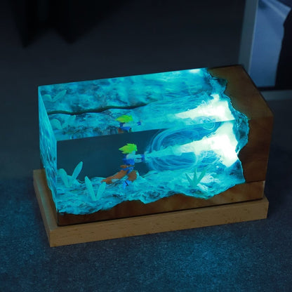 Desktrim™ | Dragon Ball Z Kakarot Resin RGB Night Light lamp Desktop Decoration