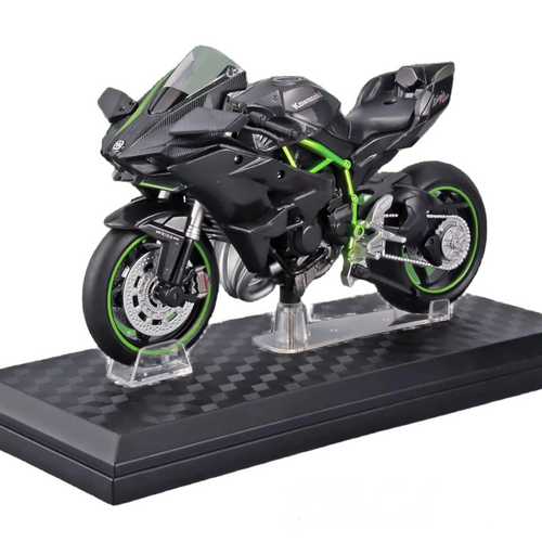 Desktrim™ | Elite 1:12 Ninja H2R Motorcycle Die-Cast Model