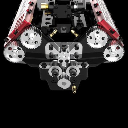 Desktrim™ | DIY V8 Engine Model That Run 28cc Gasoline/Nitro Engine KIT FS-V800