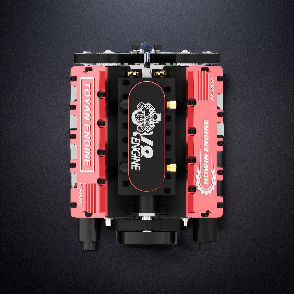 Desktrim™ | DIY V8 Engine Model That Run 28cc Gasoline/Nitro Engine KIT FS-V800