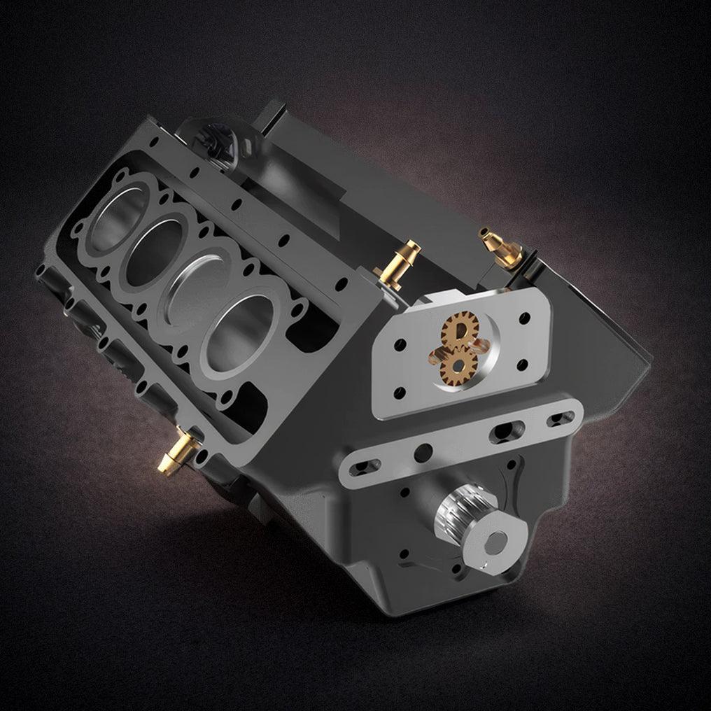 Desktrim™ | DIY V8 Engine Model That Run 28cc Gasoline/Nitro Engine KIT FS-V800