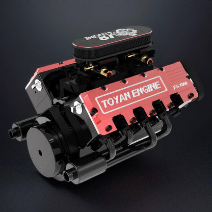 Desktrim™ | DIY V8 Engine Model That Run 28cc Gasoline/Nitro Engine KIT FS-V800