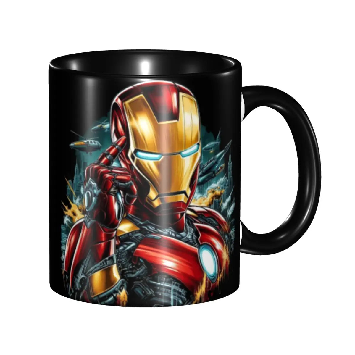 Desktrim™ | Iron Man Coffee Mug Ceramic 11oz Gift