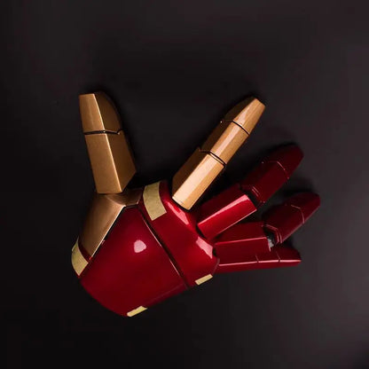 Desktrim™ | Iron Man Mark 42 Wearable LED Armor Gauntlet Set