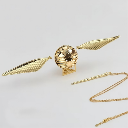 Desktrim™ | Magical Harry Potter Golden Snitch Ring Box