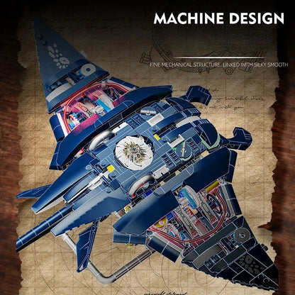 Desktrim™ | Mechanical Devil Fish Building Blocks Set