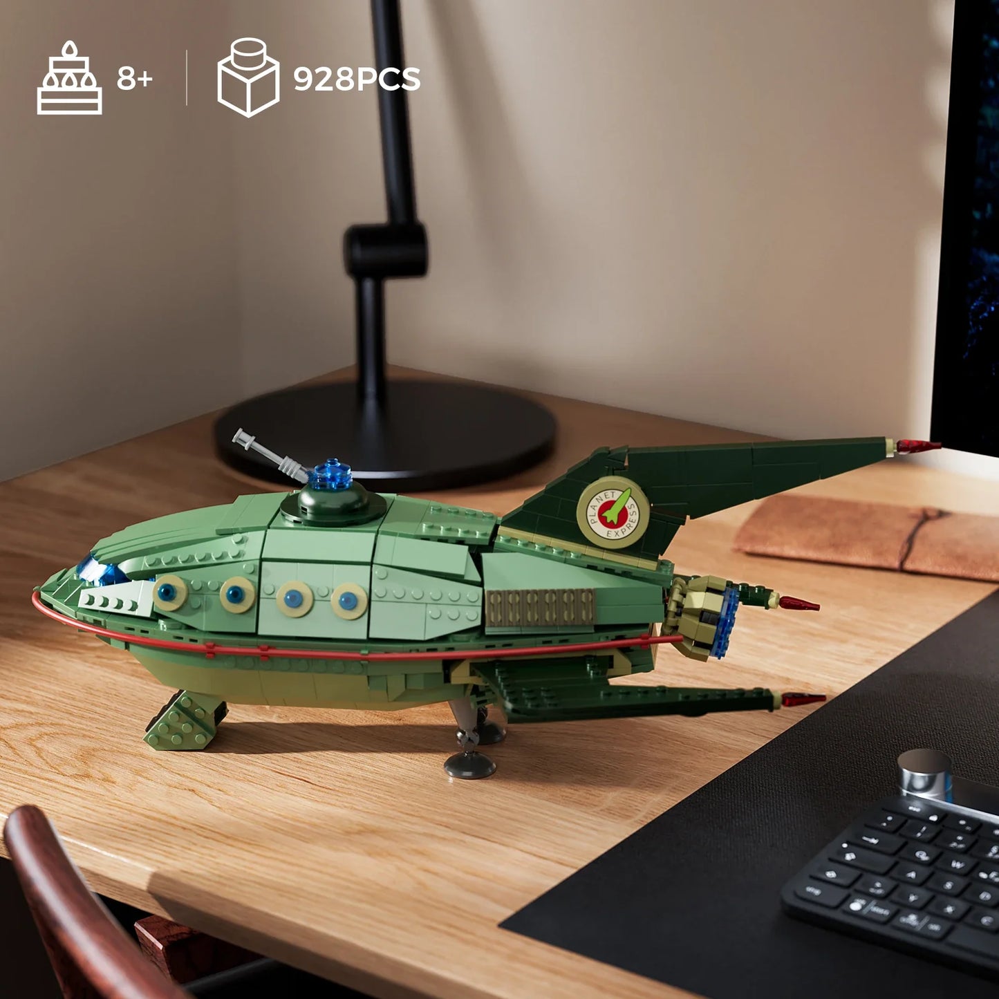 Desktrim™ | Mechanical Galactic Express Spaceship Building Blocks Set