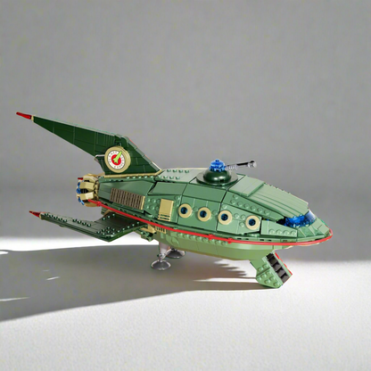 Desktrim™ | Mechanical Galactic Express Spaceship Building Blocks Set
