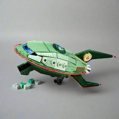 Desktrim™ | Mechanical Galactic Express Spaceship Building Blocks Set