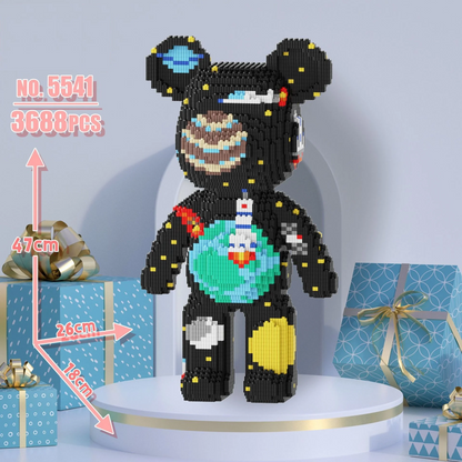 Desktrim™ | 3688 Piece Oversized Bear Character DIY Gift Model - Building Blocks Set
