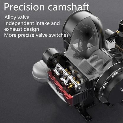 Desktrim™ | DIY 4 Cylinder Four-Stroke 14cc Nitro H4 Engine Model Kit FS-B400
